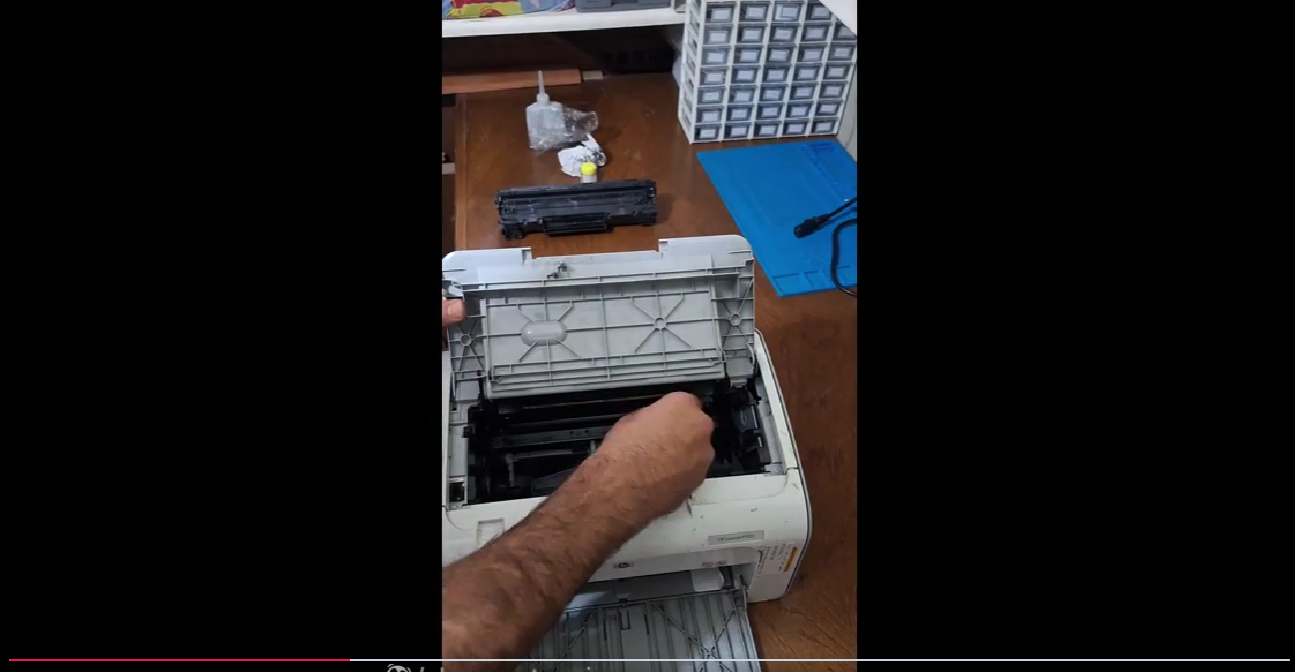 سرفصل های  آموزش تصویری تعمیر پرینترهای hp - آموزش تعمیر کاغذ کش پرینتر لیزری و جوهر افشان