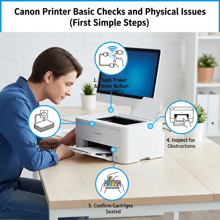 بخش اول: بررسی‌های اولیه و مشکلات فیزیکی (قدم‌های ساده اول)