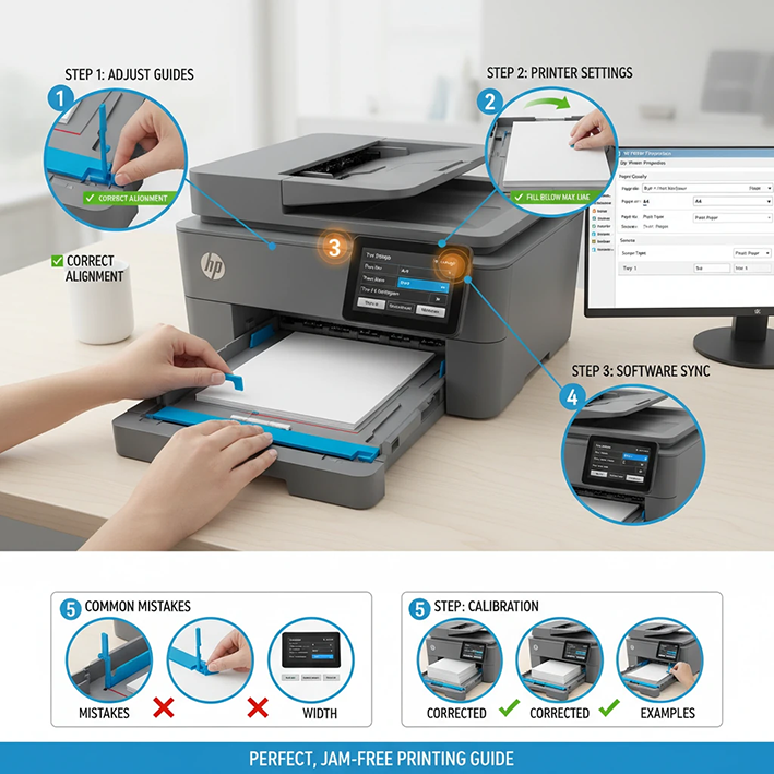 آموزش تصویری تنظیمات سینی چاپگر hp: از کالیبراسیون تا چاپ بینقص (راهنمای 1404) آموزش تصویری تنظیمات سینی چاپگر hp: از کالیبراسیون تا چاپ بینقص (راهنمای 1404)