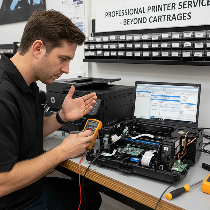 راهنمای جامع و گام به گام رفع ارور Black Cartridge is Very Low