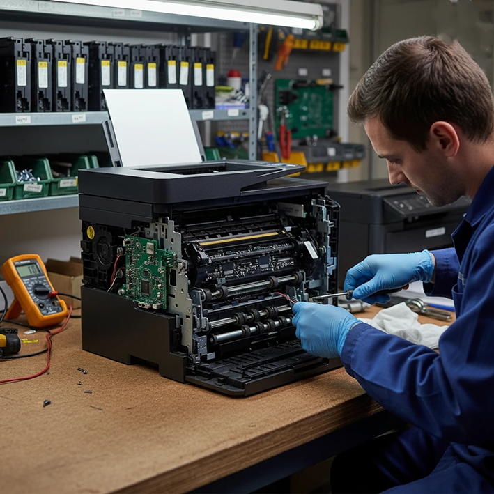 تعمیر پرینتر اچ پی HP LaserJet Pro 400 در محل