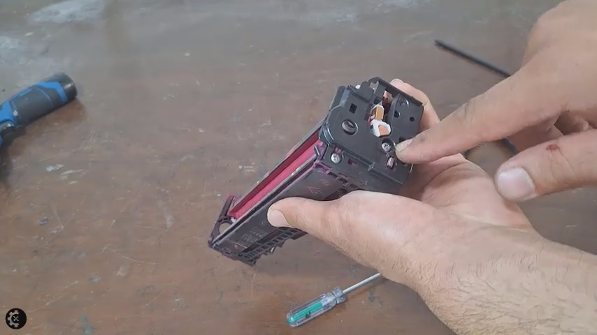 آموزش شارژ کارتریج رنگی hp از صفر تا صد