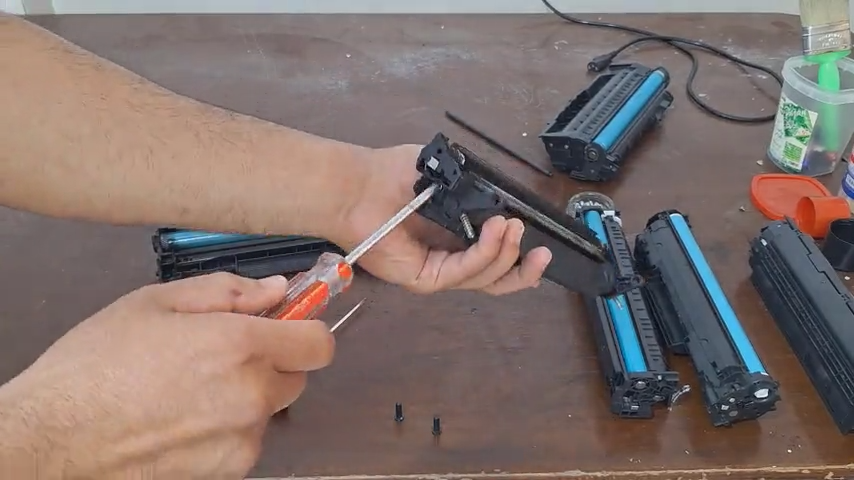 آموزش شارژ کارتریج کانن _ نحوه شارژ کارتریج پرینتر کانن