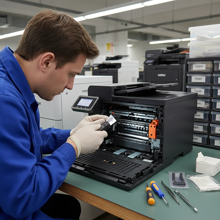 راهنمای جامع و کامل رفع خطای Jam Rear در پرینتر برادر (Brother) راهنمای جامع و کامل رفع خطای Jam Rear در پرینتر برادر (Brother)